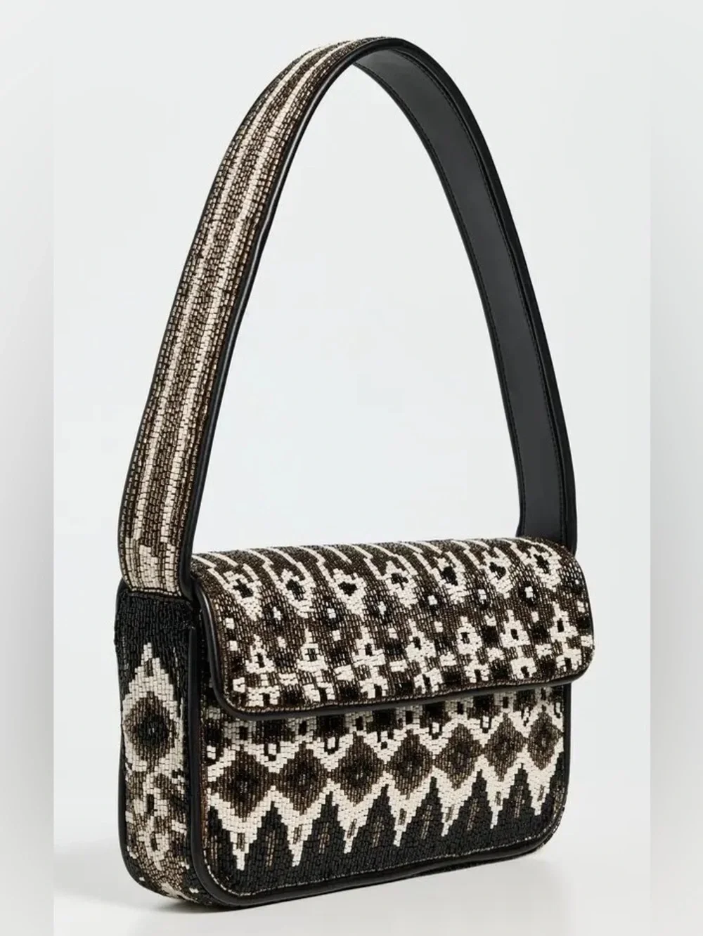 STAUD Tommy Beaded Shoulder Bag - Zermatt